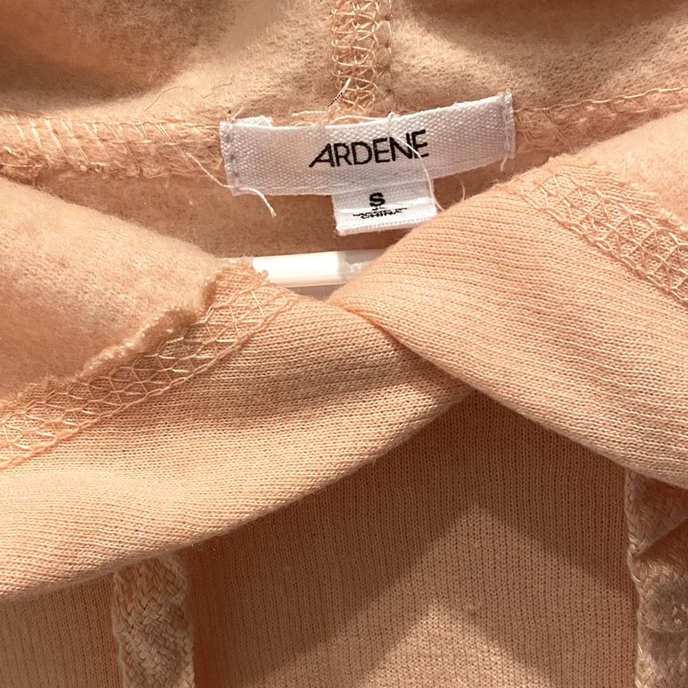 Ardene • Peach&White long sleeve hoodie «GIRLS» - Picture 11 of 11